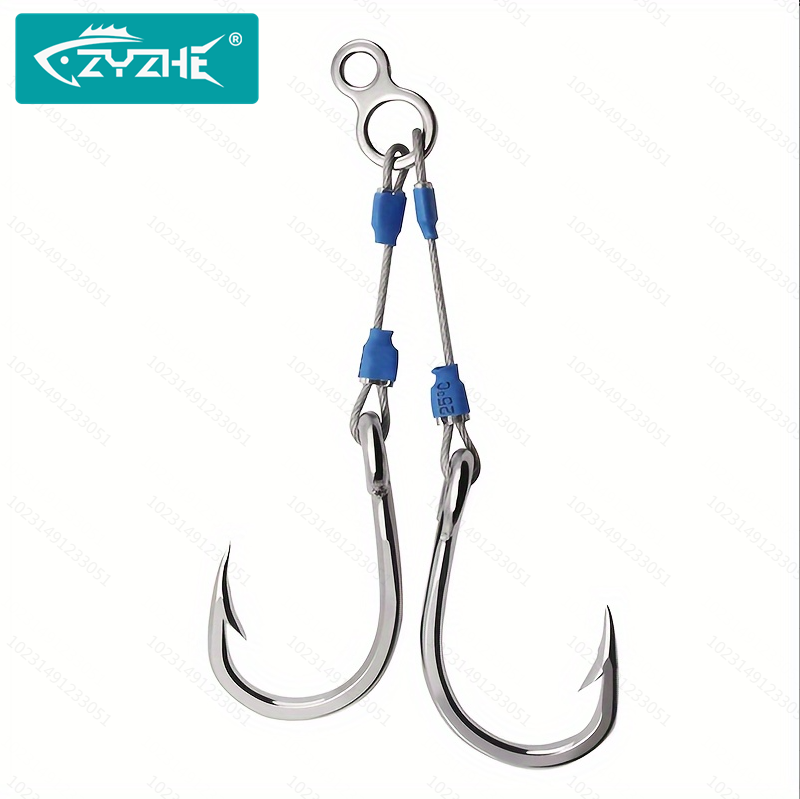 Fishing Hook Assortment - Kail Jig Baja ZYZHE 6 Ukuran