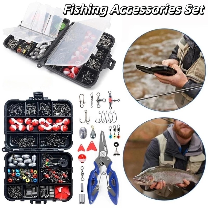 Fishing Hook Box - 1 Set Perlengkapan Pancing Bola Mengapung,