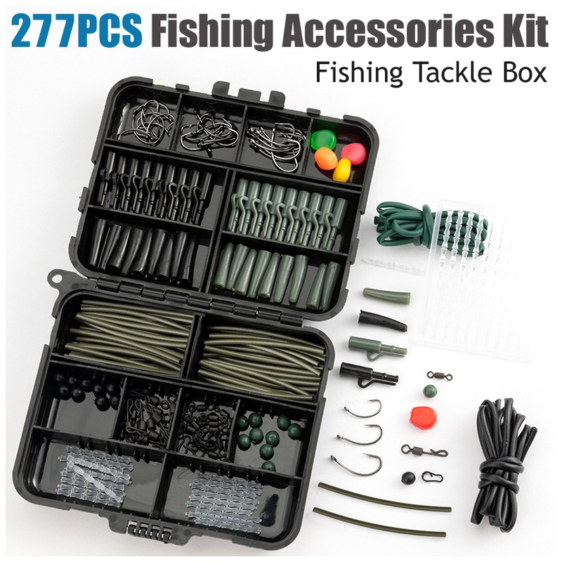 Fishing Hook Assortment - Set Kail Umpan Putar Tahan Aus,