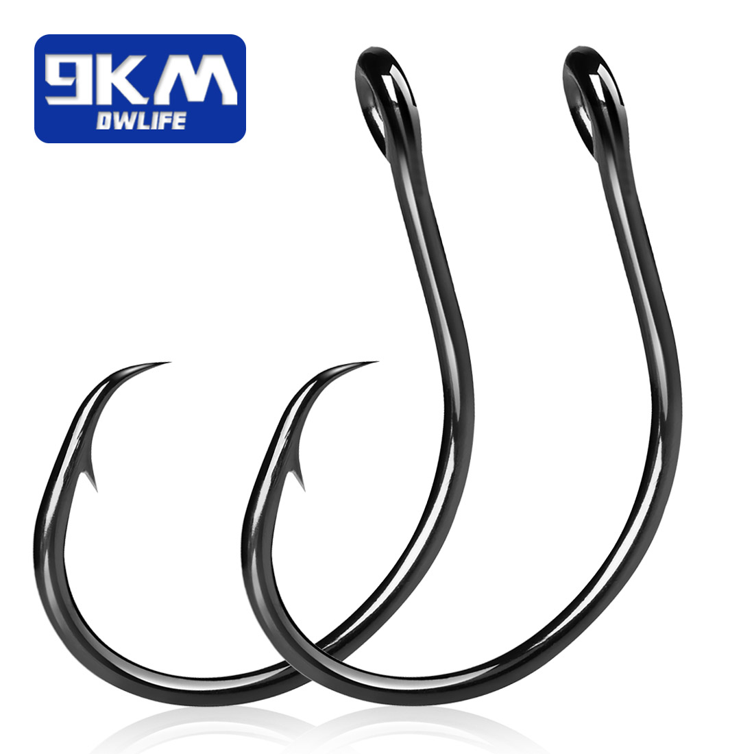 9KM 25-50Pcs Kail Lingkaran Le - Fishing Hook Circle ulasan dan harga