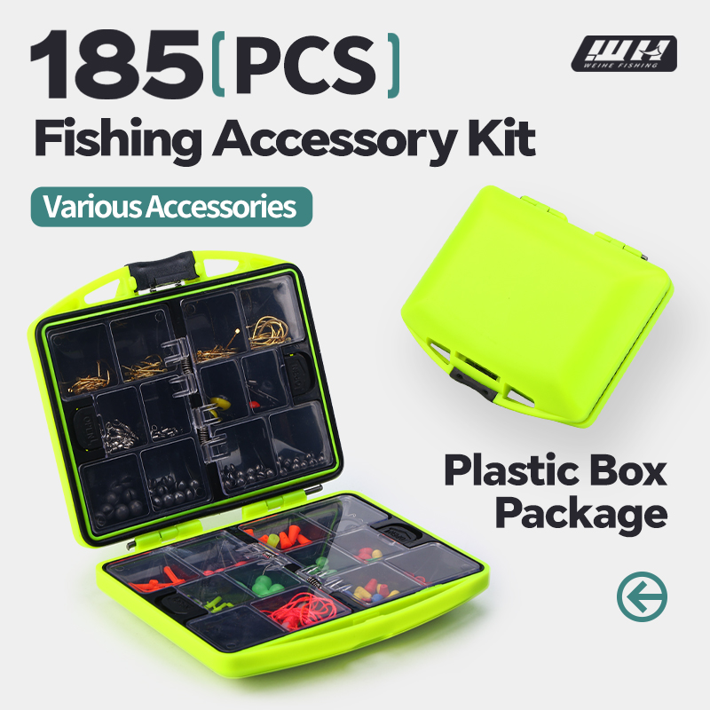 WEIHE 185pcs Set Kotak Aksesor - Fishing Hook Box ulasan dan harga