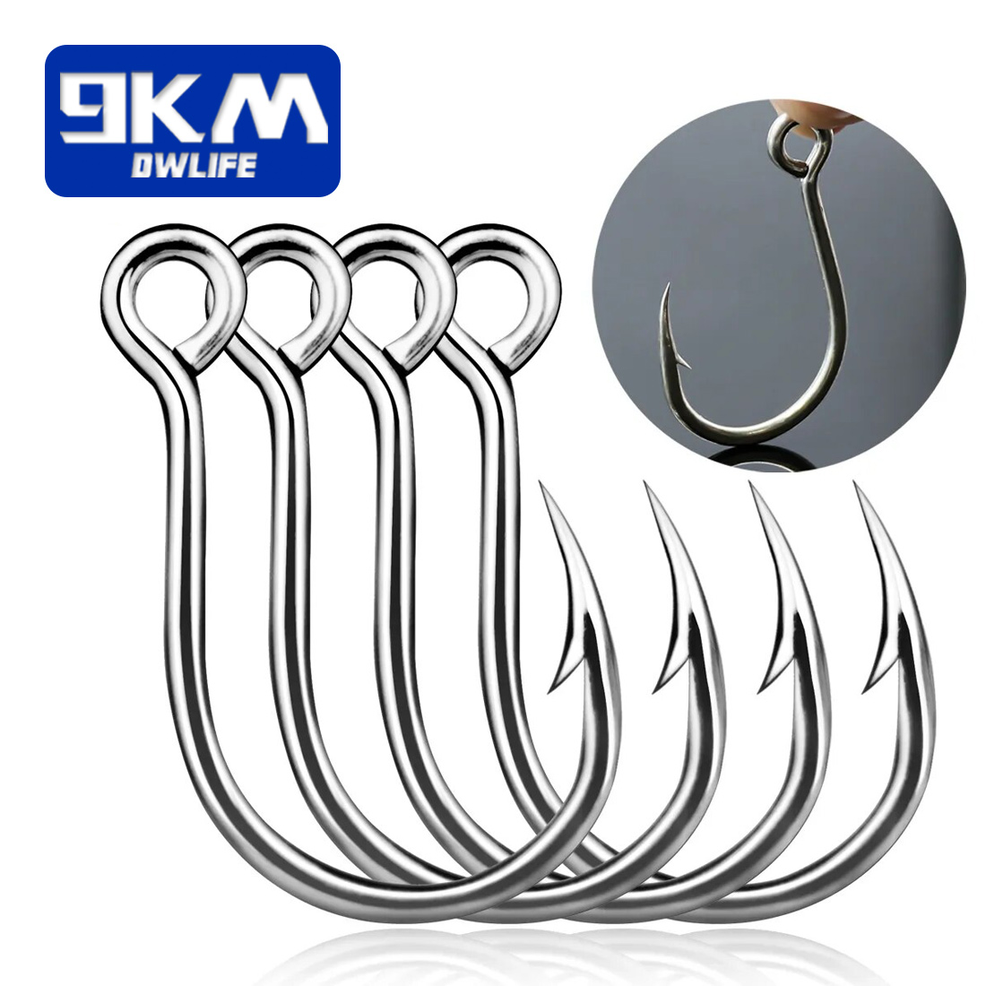 9KM Kait Pancing 25 Buah Kait  - Fishing Hook Assortment ulasan dan harga