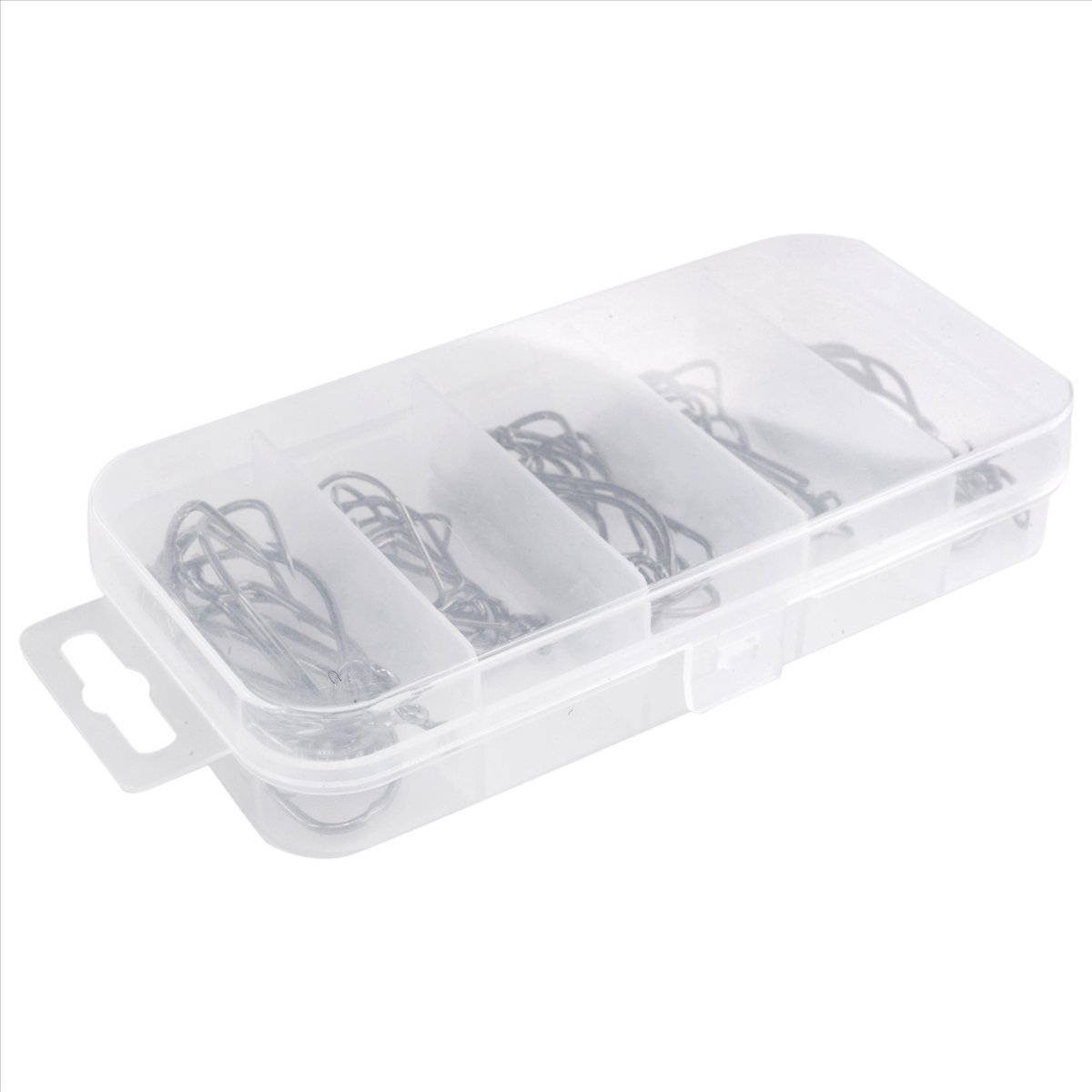 AD45 51Pcs Kail Pancing Baja K - Fishing Hook Box ulasan dan harga