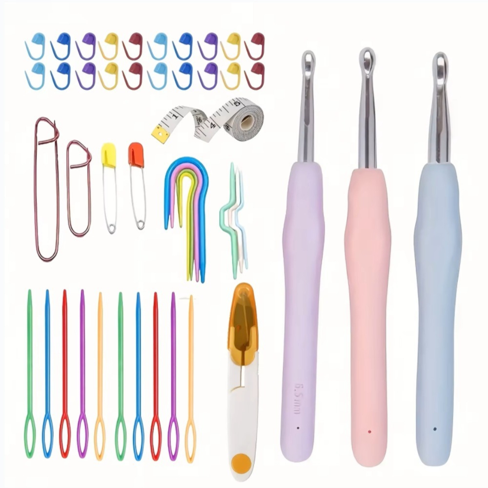 Set Jarum Rajut Ergonomis Ukur - Fishing Hook Size ulasan dan harga